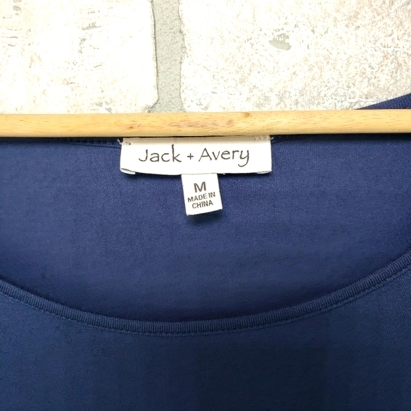 JACK +AVERY Long Sleeve Sweater Blue Size M - Picture 4 of 6